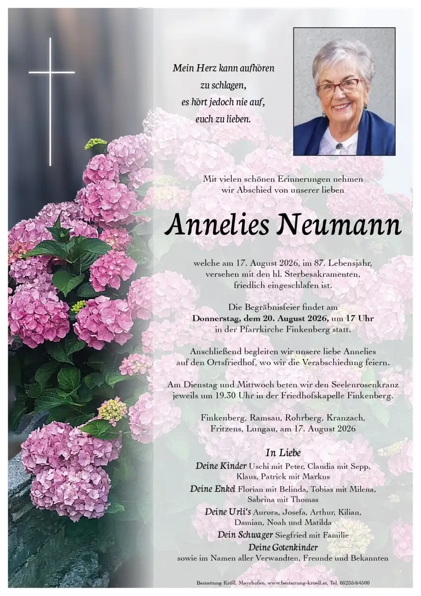 Parte von Annelies Neumann